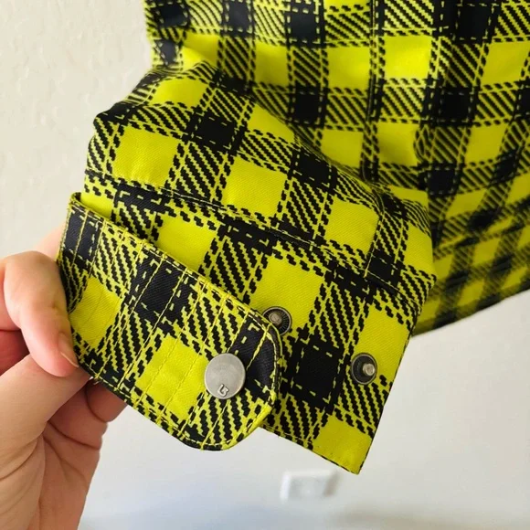 Burton Women’s Ski & Snowboard Vibrant Yellow Green Black Jacket Winter Coat M - Picture 8 of 8